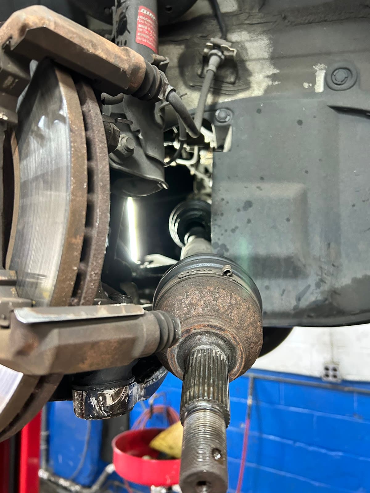 Axle and CV joint repair